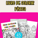 Livro de colorir de Páscoa