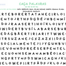 Caça palavras das famílias silábicas consoantes (BA a ZA)