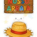 4 Bambolês - Temas: Tradicional, Fogueira e Balões, Comidas Típicas e Quadrilha -  Festa Junina