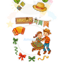 4 Bambolês - Temas: Tradicional, Fogueira e Balões, Comidas Típicas e Quadrilha -  Festa Junina