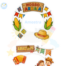 4 Bambolês - Temas: Tradicional, Fogueira e Balões, Comidas Típicas e Quadrilha -  Festa Junina