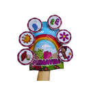 COMBO: Luvas de história das 4 estações (verão, outono, inverno e primavera) + Amarelinha dos 4 elementos naturias (fogo, água, terra e ar)