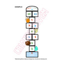 COMBO: Luvas de história das 4 estações (verão, outono, inverno e primavera) + Amarelinha dos 4 elementos naturias (fogo, água, terra e ar)