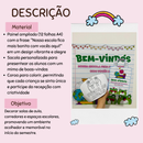 Painel de boas-vindas – Tema Super Colorido + lembrancinhas