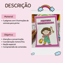 Atividade: Pintura Direcionada (5 desenhos)