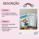 Atividade ligue os pontos - A cada ligação, uma surpresa fofa se revela, tornando o aprendizado leve e divertido!