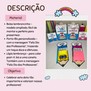 Kit Dia dos Professores - Surpreenda e emocione os educadores com este kit criativo, carinhoso e cheio de significado!