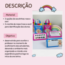 Mini Kit Volta às Aulas – Acolhimento e Organização - tema capivara