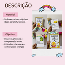 Caderno de Leitura – Primeiros Passos para Ler com Encanto! 26 frases curtas.