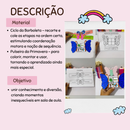 Ciclo da Borboleta - Pulseira + borboleta interativa