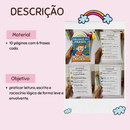 Atividade “Organize as Frases” - 10 págs com 6 frases cada - Transforme o aprendizado da leitura, escrita e raciocínio lógico em um desafio divertido!
