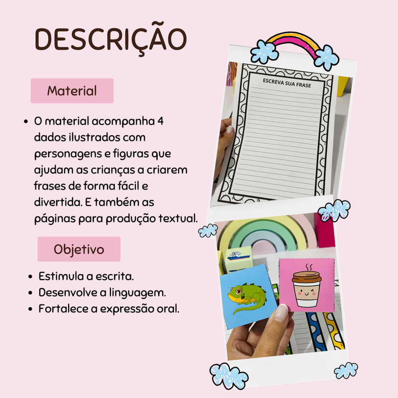Dados para Produção de Frases 🎲