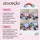 Calendário 2026 – Tema Escolar Infantil 3 modelinhos de cada (menino e menina) ✨