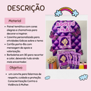 Painel - Agosto Lilás –  Mais do que uma atividade, é um momento de conversa e acolhimento💜