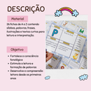 Alfabeto em ação! Disponível na letra cursiva e bastão (maiúscula e minúscula) Alfabetização divertida!  26 fichas