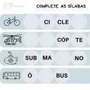 Complete as sílabas - 10 páginas