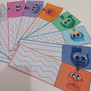 12 Cards Coordenação Motora – Tema Divertidamente