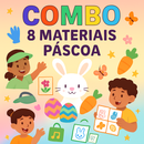 Combo com 8 materiais: Páscoa 2025