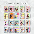 Combo com 20 apostilas: Atividades pedagógicas - 400 páginas