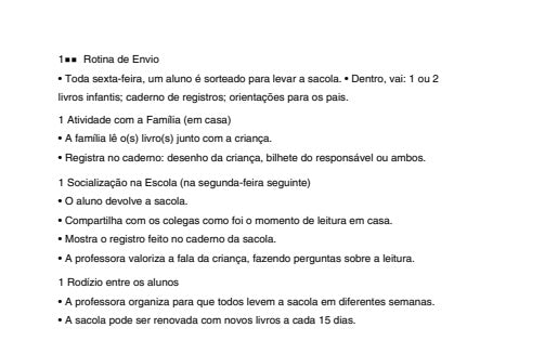 Sacola Viajante – Projeto de Leitura em Família