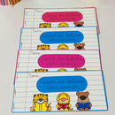 Carnê da Leitura (letra cursiva) - Encantando e Alfabetizando com Amor