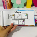 Carnê da Leitura (letra cursiva) - Encantando e Alfabetizando com Amor