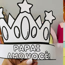 Mimos do Papai – Cartão e Coroa Especial