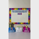 Painel “Carimbo das Mãozinhas – Aula da Saudade”