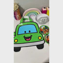 Sacola da Cidadania no Trânsito + coroa e cards ilustrados!