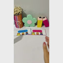 Carnê da Leitura (letra cursiva) - Encantando e Alfabetizando com Amor