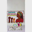 Kit Consciência Negra – “Respeito não tem cor, tem consciência!” - Painel + atividade.