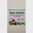 Painel de boas-vindas – Tema Super Colorido + lembrancinhas