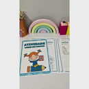 Atividade ligue os pontos - A cada ligação, uma surpresa fofa se revela, tornando o aprendizado leve e divertido!