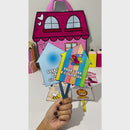 Sacola - A casa que rimava - Versão ilustrada do poema “A Casa que Rimava”, criada para desenvolver a consciência fonológica de forma leve e divertida!